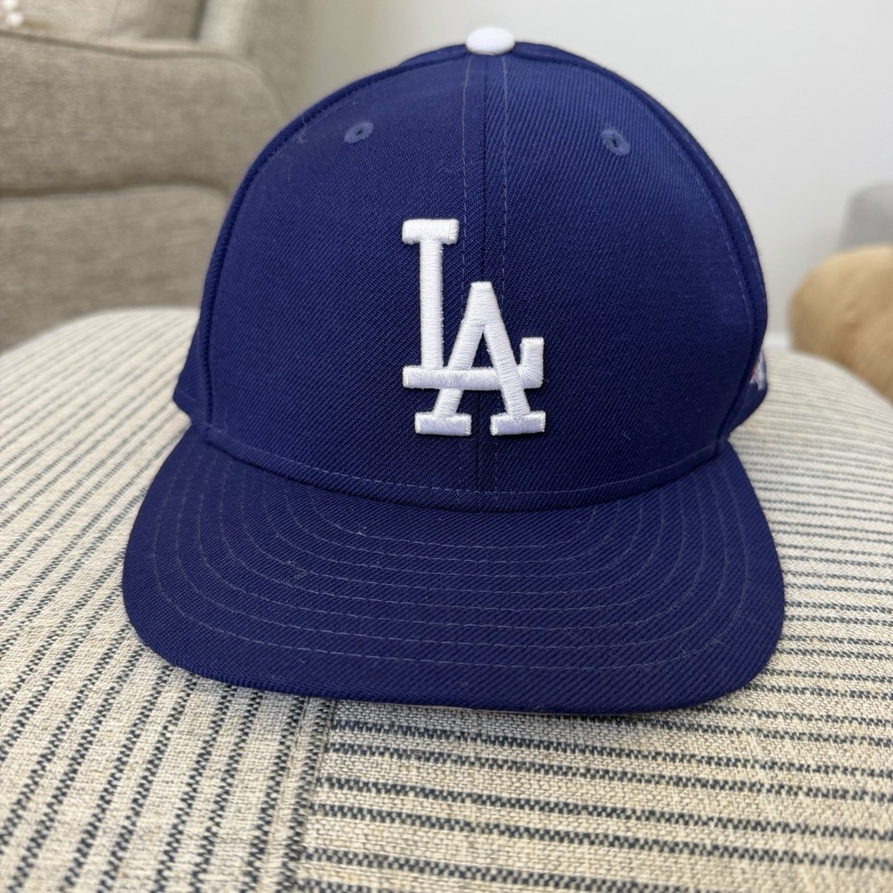 New Era 59FIFTY LA Dodgers 1988 World Series Fitted Hat Size 7 Cooperstown